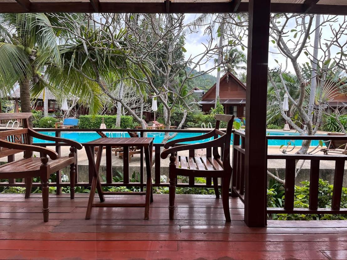 Green Papaya Beach Resort, Koh Phangan Салад-Бич Экстерьер фото