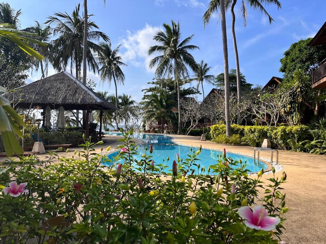 Green Papaya Beach Resort, Koh Phangan Салад-Бич Экстерьер фото